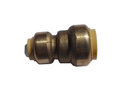 2 PIECES 3/4″ X 1/2″ PUSH FIT REDUCER COUPLING, LEAD FREE BRASS