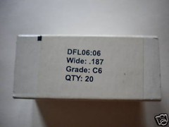 ATP Carbide Grooving Inserts DFL06 C6 0.187″ (20 Pcs)