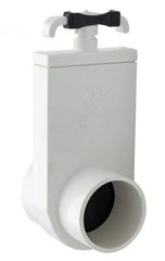 Waterway Plastics 880-2000 Slice Valve 2 inches S x 2 inches SPG