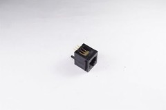Lot of 3 69254-001 FCI Modular Connector Jack 6P6C 2.54mm RJ11 RJ12 RJ14 RJ25