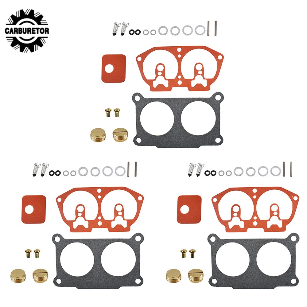 3 Pack Carburetor Rebuild Kit Carburetor Rebuild Kit For Yamaha 150 175 200 225