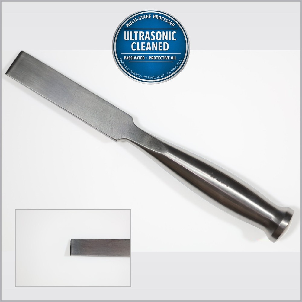 Sklar 40-6775 Smith-Peterson Osteotome, Straight, 19mm Wide Blade, 8in