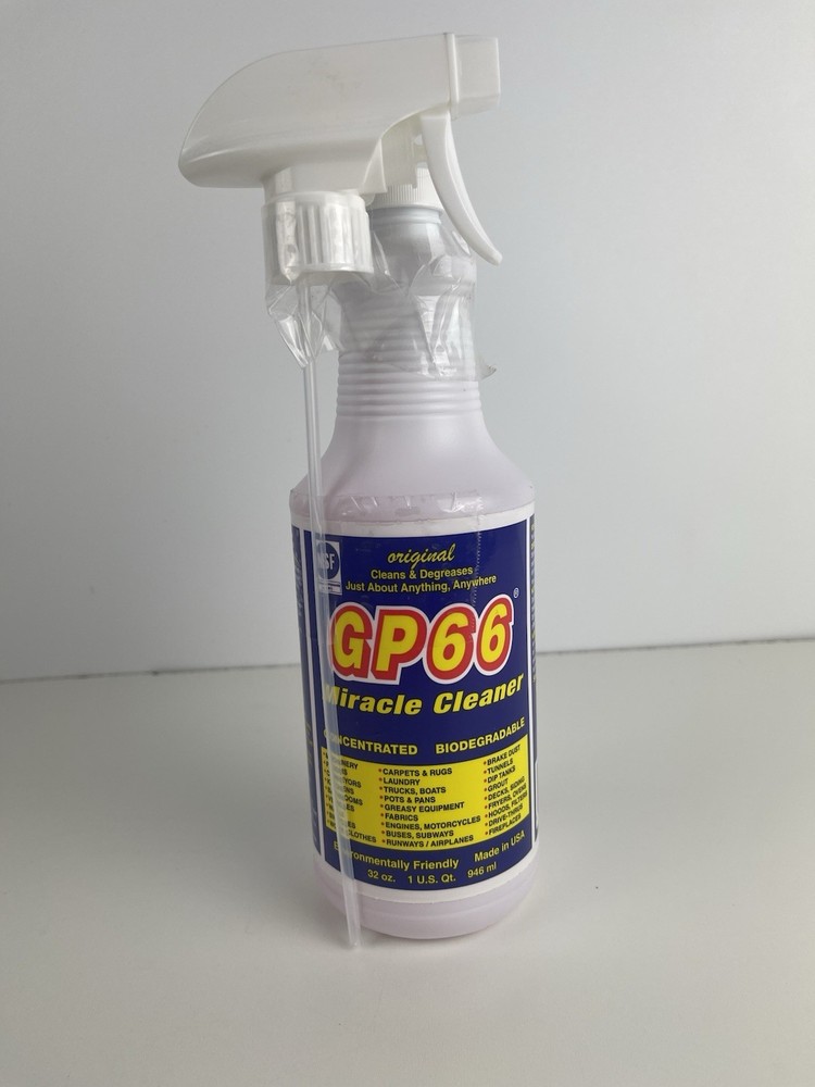GP66 Green Miracle Cleaner Quart Cleans Over 1,000 Surface Types
