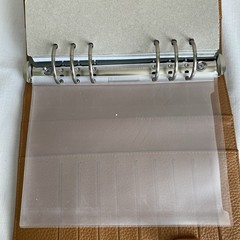 Filofax Norfolk A5 Leather Organizer Almond Brown Day Planner 6 Ring 9.4″ x 8.5″