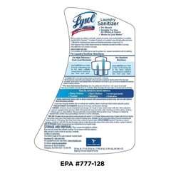 Lysol Laundry Sanitizer Crisp Linen 150oz 2 Pack Chlorine Free Disinfecting