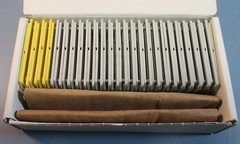 Box 50 Allen Bradley 1492-EBL4 Terminal Block End Barriers Yellow & Gray NIB