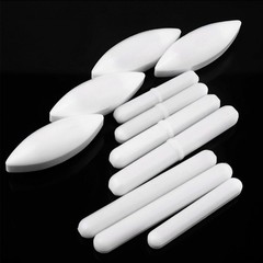Lab PTFE Magnetic Stir Bars Type A B C Stirrer Bar Rod High Temp Length 4-100mm