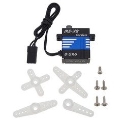 Coreless RC Micro Servo High Torque 8.5KG 6–8.4V for SCX24 TRX4M 1/24 1/18 Metal