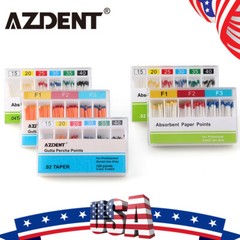 Dental Absorbent Paper Points/Gutta Percha Points For Eododontic Root Canal