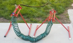 Ember-S-guard™ Roof-top Sprinkler with Brass Shut Off Valve & Swivel Adapter