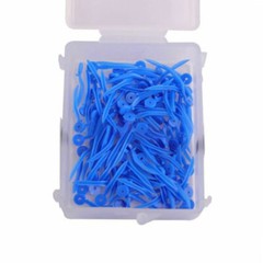 Dental Disposable Plastic Wedge w/ Holes 4 Sizes Wave Poly-Wedges 100Pcs/Box