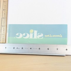 Slice Lemon Lime vintage NOS Soda Vending Machine Flavor Strip retro