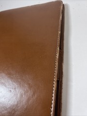Rawlings Dodgers Leather Portfolio Notepad With Dodger Logo On Paper 🍀