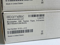 ONE PC ELCOMETER 122 TESTEX TAP X-COARES : 38-115UM/1.5-4.5MILS