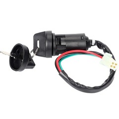Ignition Key Switch with Cap for 50cc 70cc 90cc 110cc 125cc 150cc 200cc 250cc…