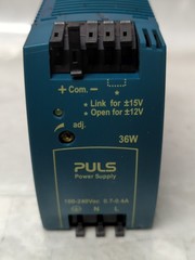 PULS,ML30.106,POWER SUPPLY 100-240VAC 0.7-0.4A PRE-OWNED