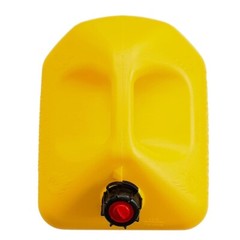 MIDWEST CAN 8610 5 GALLON DIESEL CAN QUICK FLOW PORTABLE FUEL CONTAINER – 4 PACK