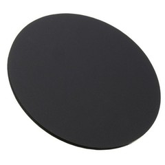 (2-Pack) ABS Round Plastic Sheet – 1/8″ thick – Black – 15″ Diameter – Paintable