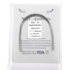 Orthodontic Niti Arch Wire Super Elastic Natural Nature Form Round choose