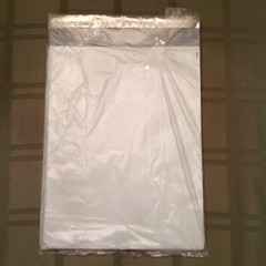 10″ x 13″ White Poly Mailers Bags w Tear Strip 2.5 mil Shipping Envelopes 500 ct