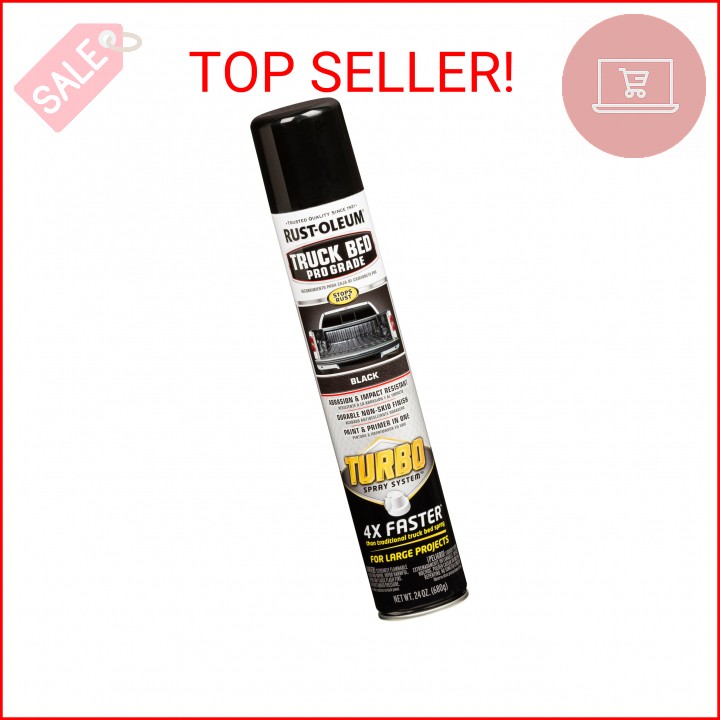 Rust-Oleum 340455 Truck Bed Coating Black