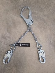 SafeWaze FS060 26in Positioning Chain Assembly w/ Rebar Hook Adjustable