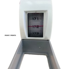 Wall Mounted Compact Stadiometer with Wall Plate – 220 Centimeter Metric Not …