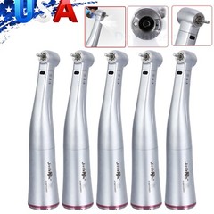Dental Electric LED 1:5 Increasing Fiber Optic Contra Angle Handpiece