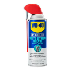 WD-40 Specialist Protective White Lithium Grease Spray with SMART STRAW, 10 OZ
