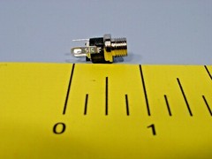 QTY 10 Switchcraft 722A Straight DC Power Jacks; Solder Lug; Panel Mount; 12VDC