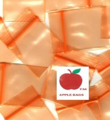 5,000 ORANGE APPLE BRAND BAGGIES 1510 2mil ZIPLOCK 5000 plastic 1.5″x1″ bag mini