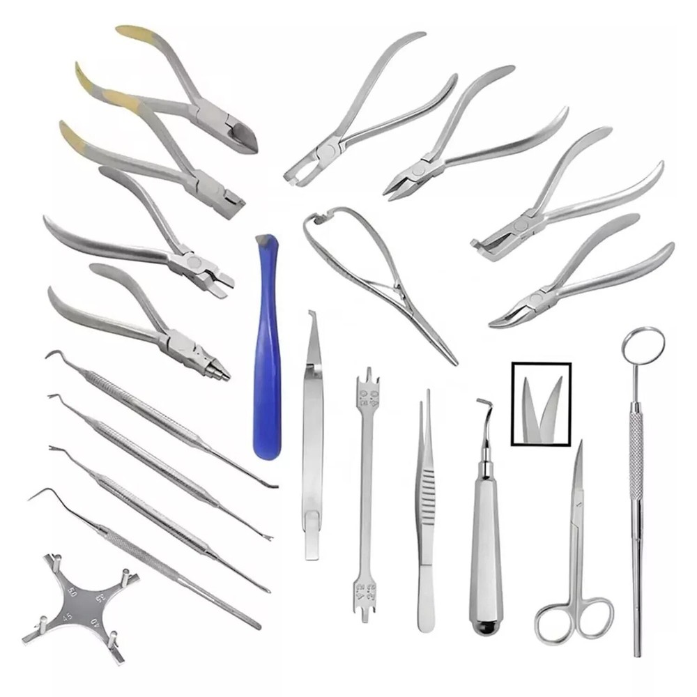 Dental Orthodontic kit set of 21 pcs