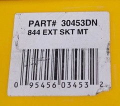 Jacobs 30453DN 844 Extension Socket Outside 4MT/Inside 4MT