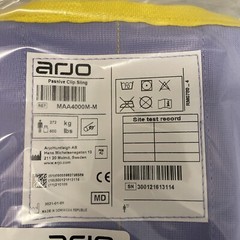 OEM Arjo 4-Point Padded Clip Sling 600 lbs. Capacity MAA4000M-M Medium