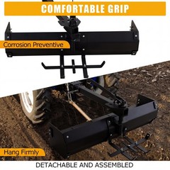 42″ Steel Adjustable Tow Behind Box Scraper Blade For Lawn Garden Tractors