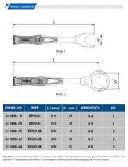 US Stock ER16 Nut Wrench Spanner for CNC Collet Chuck Nut ER16A