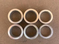 Alamo Rhino/Bush Hog Land Pride Finish Mower Wheel Height Spacers 84612 & 84613