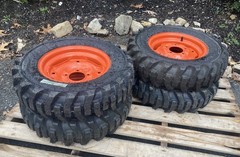 4-5.70-12 Xtra Wall Foam Filled Skid Steer Tires/wheels for Bobcat 453,463,S70