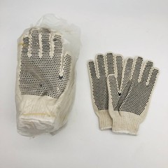 Elco M66PC-PD2 Work Gloves Mens Size XL PVC Dots Cotton/Poly String Knit 12pairs