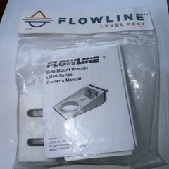 FLOWLINE LM50-1001 Side Mount Bracket, 2 In.