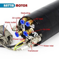 『US』1.8KW 2.2KW ISO20 ATC Water Spindle Motor Automatic Tool Change 24000RPM&VFD