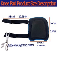 Work Knee Pads Made of Tear Resistant Oxford Cloth and Durable Rubber|Waterpr…