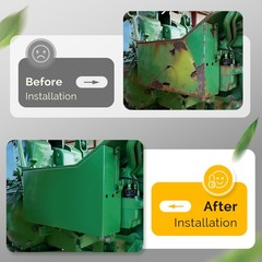 For John Deere 2510 2520 3010 3020 4000 4010 4020 4320 4520 4620 L&R Battery Box