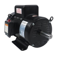 TEFC 5HP Single Phase Motor 1800 RPM 184T Farm Duty 208/230V 4-Pole 60Hz