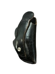 Bucheimer B1015 Leather Holster S&W OWB Right Hand Vintage Law Enforcement