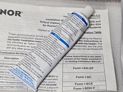 3 SILCO RTV 4500 High Strength Silicone Sealant NSF Grade, for REZNOR HVAC Vents