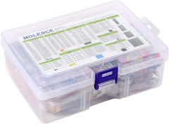 1818PCS Electronics DIY Kit – Complete Resin and Capacitor Collection for Makers
