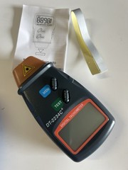 NEW Digital Tachometer DT-2234C+ RPM Tester Meter 2.5-99,999 RPM Auto