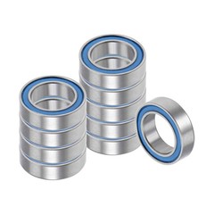 10pcs MR117-2RS Ball Bearing – 7x11x3mm Chrome Steel Double Sealed Deep Groov