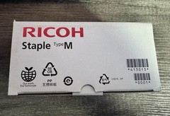 Ricoh 413026 Type M Box of 5 Refill Staple Cartridge 25,000 & Ricoh 413013. Bulk
